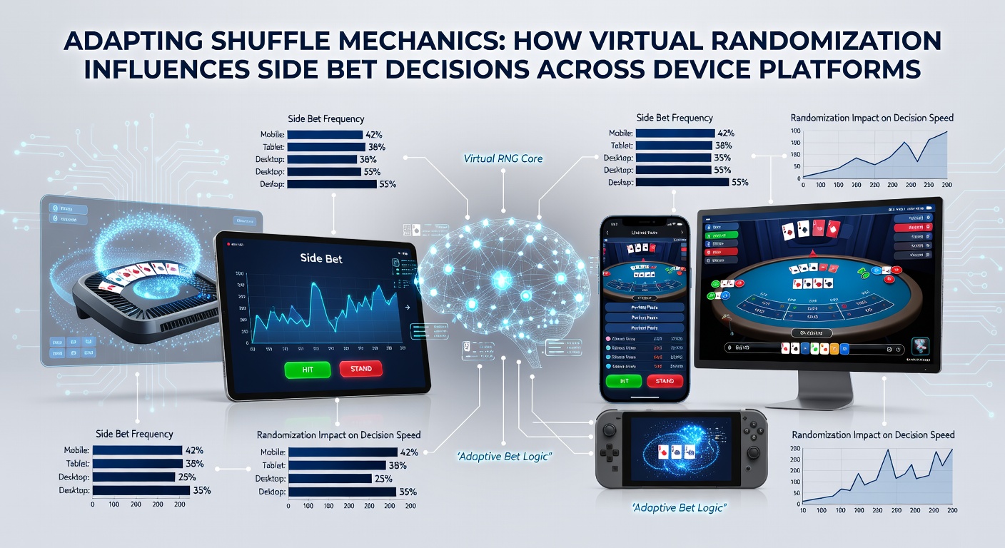 Vergleich von Side-Bet-Entscheidungen auf Desktop und Mobile mit virtueller Randomisierung