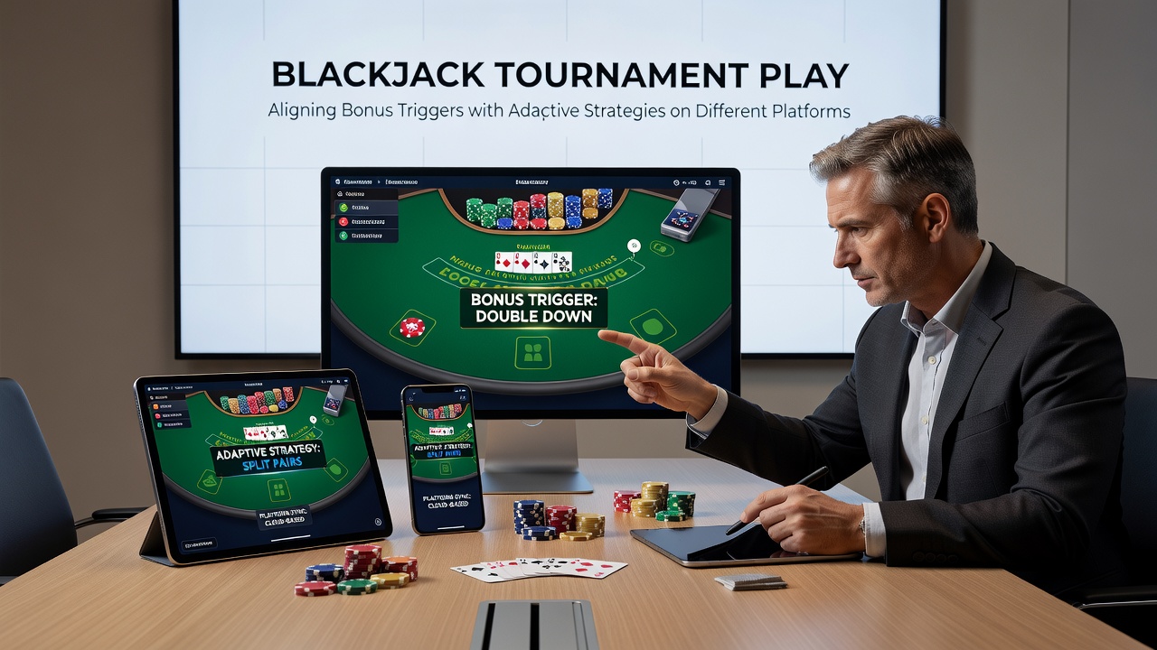 Adaptive Strategien und Bonus-Trigger in mobilen Blackjack-Turnieren