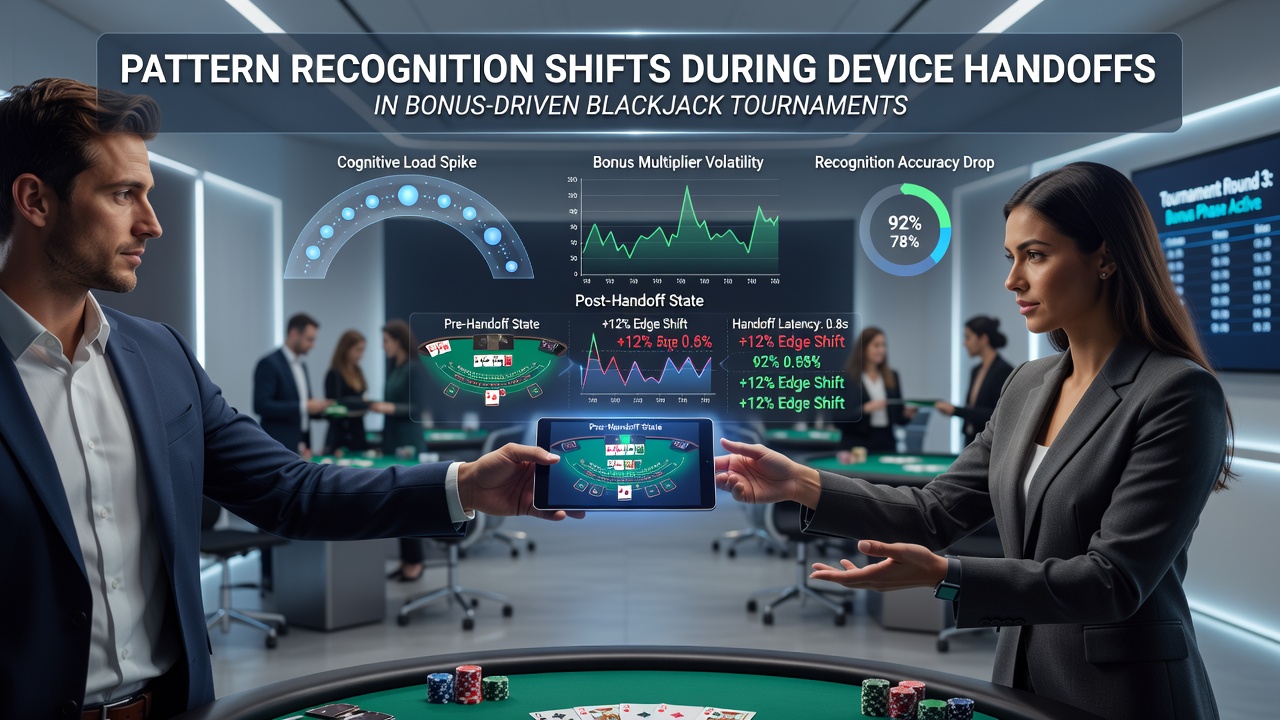 Darstellung kognitiver Musteranpassung beim Wechsel von Mobile zu Desktop in Blackjack-Turnieren mit Bonus-Elementen
