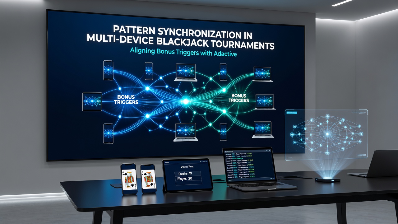 Darstellung adaptiver Spielabläufe und Bonus-Synchronisation in mobilen Blackjack-Turnieren